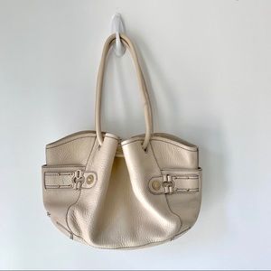 Cole Haan pebbled leather handbag